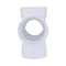 Charlotte Pipe And Foundry Charlotte Pipe Schedule 40 4 in. Hub X 4 in. D Hub PVC Sanitary Tee 1 pk PVC004281200 - alternate 5